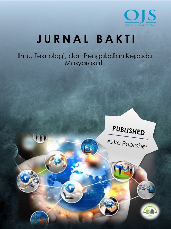 					View Vol. 1 No. 1 (2026): Jurnal Bakti: Ilmu, Teknologi, dan Pengabdian Kepada Masyarakat
				